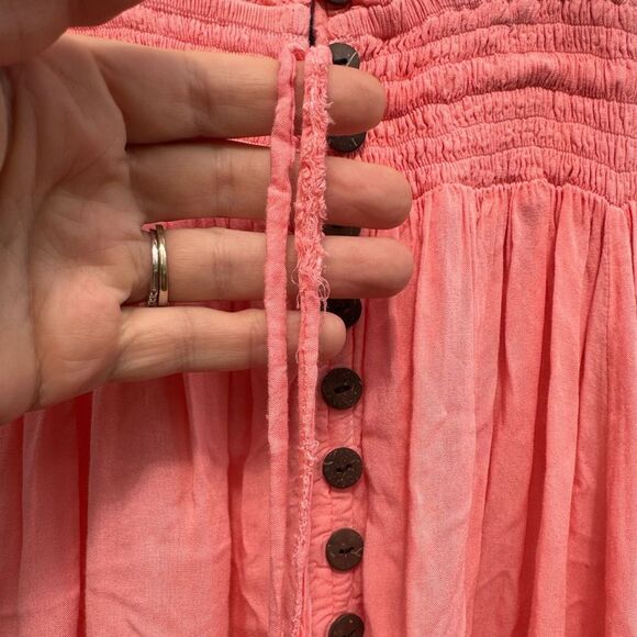 Tiare Hawaii New Moon Maxi Dress in Dusty Rose & White Gradasi Size XS - Picture 11 of 12